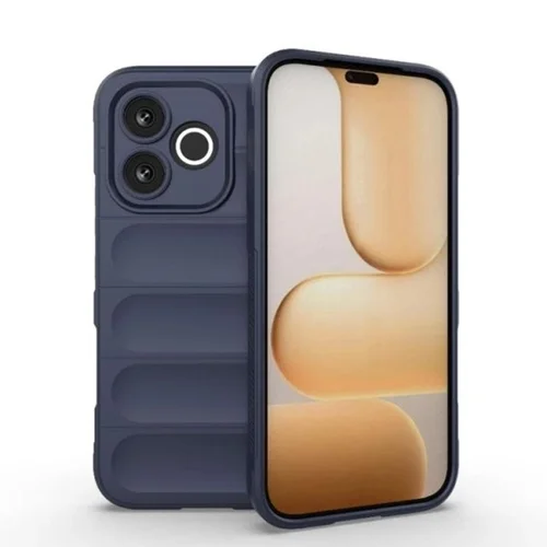 Telefontok Honor 600 Lite 5G - Pastel Armor - kék szilikon hátlap tok