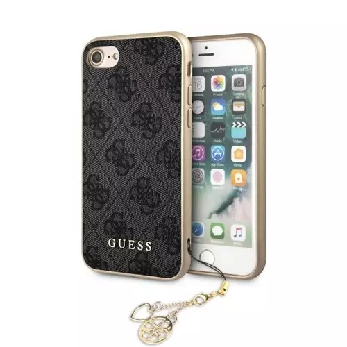 Telefontok iPhone 6/6S/7/8  - Guess Charms Kemény Tok 4G  - Szürke