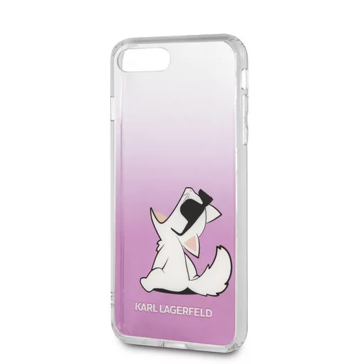 Telefontok iPhone 7 Plus / 8 Plus  - Karl Lagerfeld Fun Choupette Glasses Kemény Tok