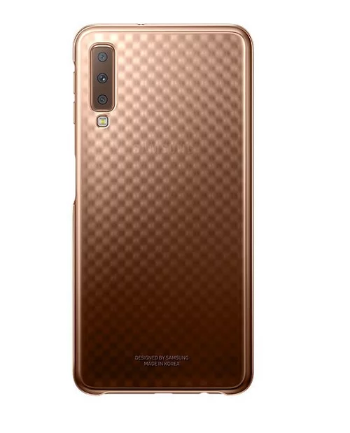 Telefontok Samsung Galaxy A7 2018 - Eredeti Arany Gradation Tok