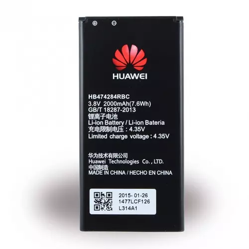 Telefon akkumulátor: Huawei Y550 Y625 Y5 HB474284RBC gyári akkumulátor 2000mAh