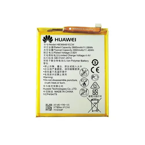 Telefon akkumulátor: Huawei P9 HB366481ECW gyári akkumulátor 3000mAh