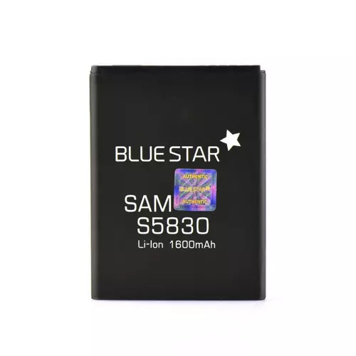 Telefon akkumulátor: BlueStar Samsung S5610/S5611/L700/S3650 Corby/S5620/B34110 Delphi/S5260 Star II utángyártott akkumulátor 1000mAh