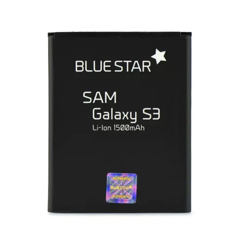 Telefon akkumulátor: BlueStar Samsung i9300 Galaxy S3 utángyártott akkumulátor 1500mAh
