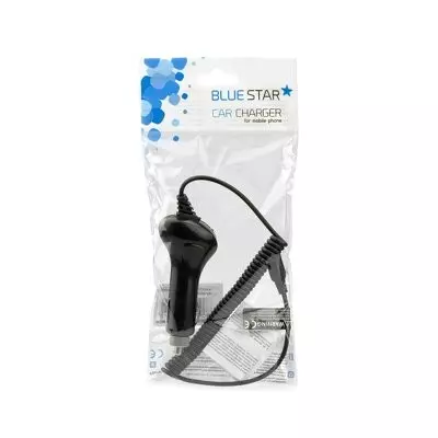 Autós töltő BlueStar univerzális Micro USB szivartöltő 1A