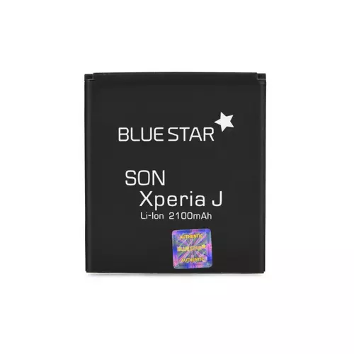 Telefon akkumulátor: BlueStar Sony Xperia J (ST26I)/Xperia TX (LT29I)/Xperia M / L / E1 BA900 utángyártott akkumulátor 2100mAh
