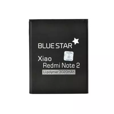 Telefon akkumulátor: BlueStar XIAOMI Redmi Note 2 utángyártott akkumulátor 3020mAh