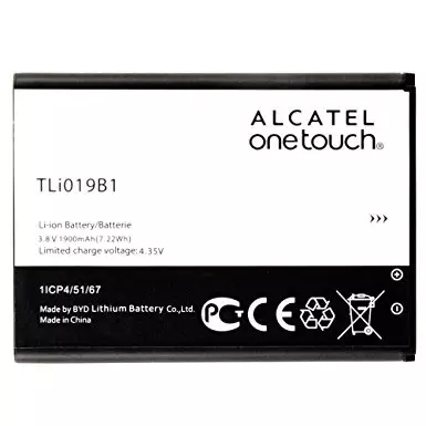 Telefon akkumulátor: Alcatel OT-7041X Pop C7 TLi019B1 gyári akkumulátor 1900mAh #N