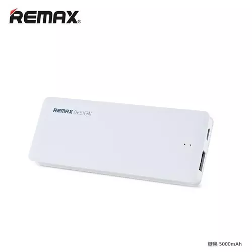 Powerbank: Remax Candy RM-TG5000 fehér power bank 5000mAh