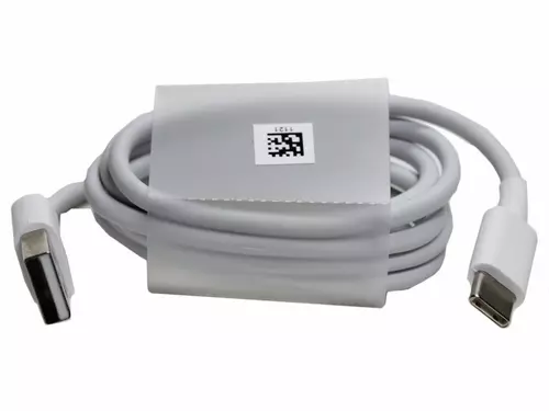 Kábel: Huawei HL1121 fehér gyári TYPE-C (USB-C) / USB adatkábel 1méter