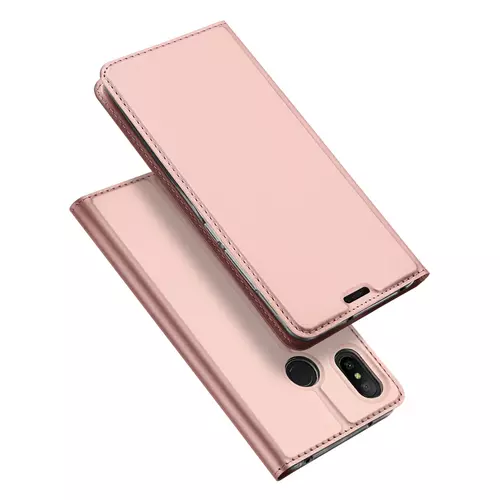 Telefontok Xiaomi Mi A2 Lite / Redmi 6 Pro - Dux Ducis rose gold kinyitható tok