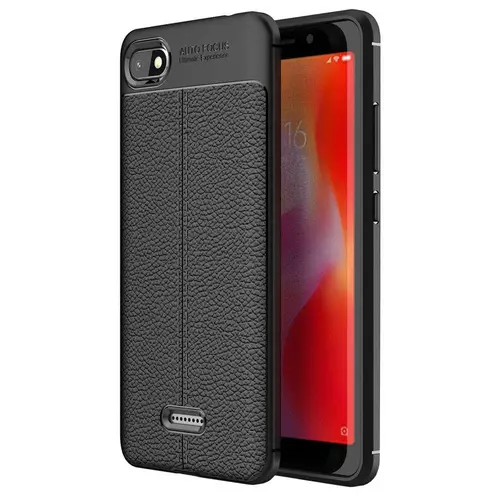 Telefontok Xiaomi Mi A2 Lite / Xiaomi Redmi 6 Pro - Licsi Mintás szilikon tok fekete