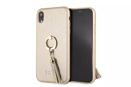 Telefontok IPhone XR - Guess Hátlap Tok - Bézs