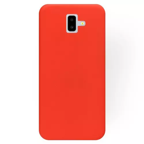 Telefontok SAMSUNG Galaxy J6+ ( J6 Plus ) - Forcell SOFT piros szilikon tok
