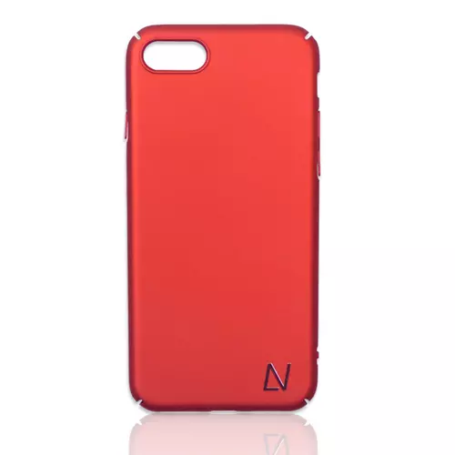 Telefontok iPhone X / iPhone XS - red soft touch PC tok