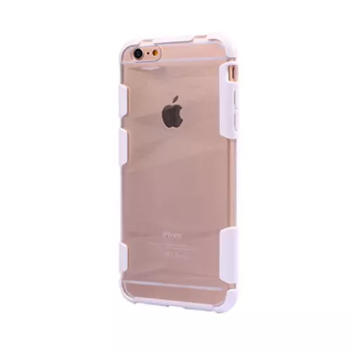 Telefontok iPhone 6/6s - Lumann Ütésálló Prisma fehér tok