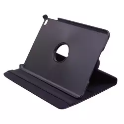 Tablettok iPad 4 -fordítható fekete műbőr tablet tok