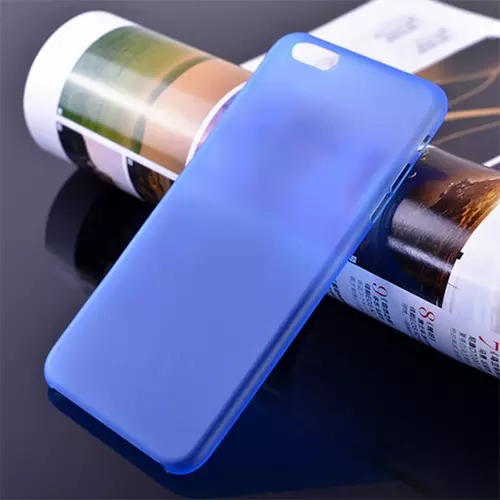 Telefontok iPhone 6 Plus / 6s Plus - ultravékony műanyag tok kék