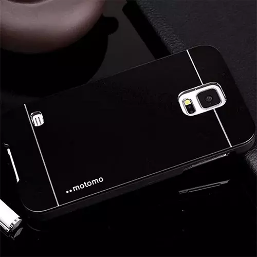 Telefontok Samsung Galaxy S5 - Motomo telefon tok fekete