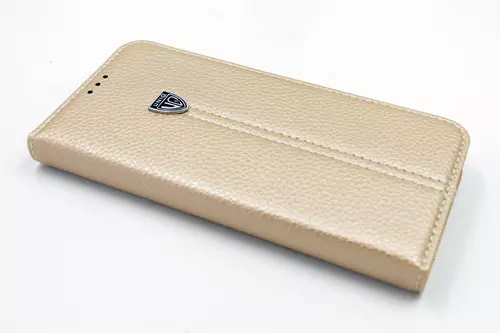 Telefontok UNIQ Arany Kihajtható Tok - Samsung Galaxy S7 Edge (8719273222164)