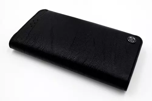 Telefontok UNIQ Fekete Kihajtható Tok - Samsung Galaxy S6 (8719273222546)