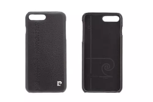 Telefontok Pierre Cardin Valódi Bőr Tok Fekete IPhone 7 Plus / 8 Plus (8719273230046)