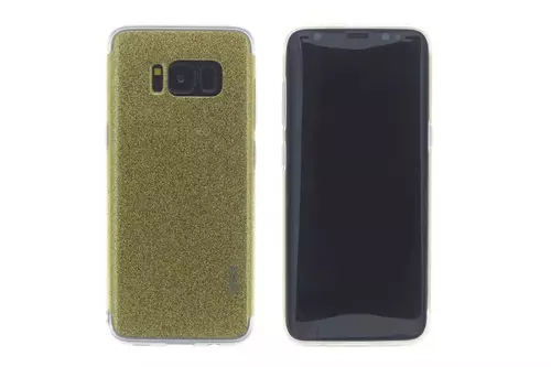 Telefontok UNIQ Szilikon Tok Samsung Galaxy S8 - Arany (8719273252628)