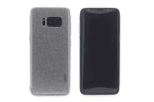 Telefontok UNIQ Szilikon Tok Samsung Galaxy S8+ - Ezüst (8719273252680)