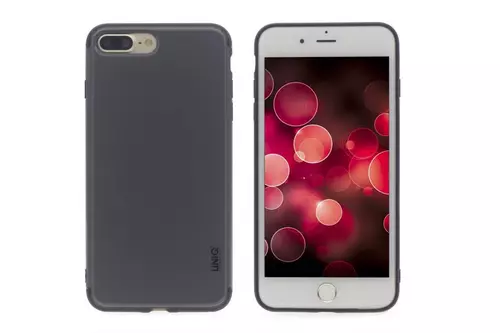 Telefontok UNIQ Szilikon Tok iPhone 7 Plus / 8 Plus - Szürke (8719273252703)