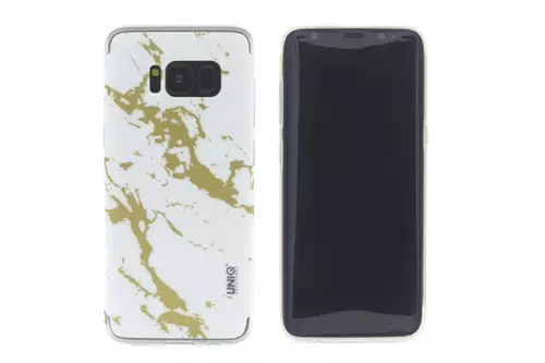 Telefontok UNIQ Szilikon Tok Samsung Galaxy S8 - Fehér (8719273253366)