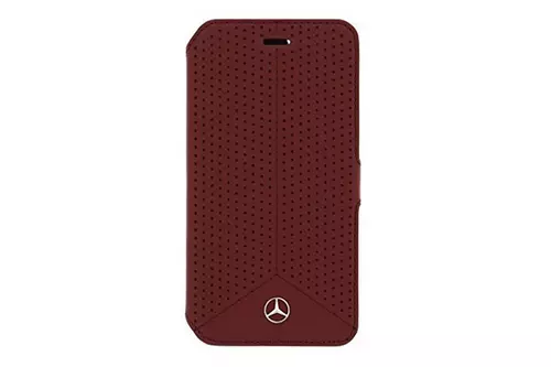 Telefontok Mercedes-Benz Kihajtható Tok Samsung Galaxy S6 - Vörös (3700740364802)
