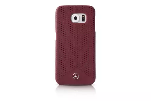 Telefontok Samsung Galaxy S6 - Mercedes-Benz Kemény Tok Vörös (3700740364833)