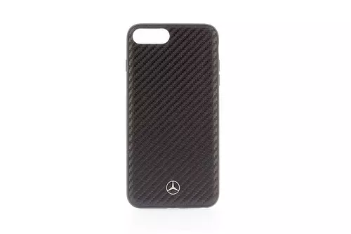 Telefontok Mercedes-Benz Szilikon Hátlap iPhone 7 Plus / 8 Plus - Fekete (3700740418604)