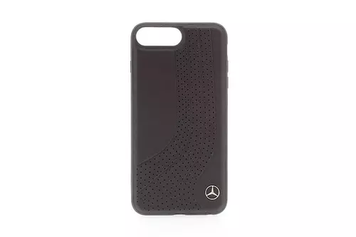 Telefontok Mercedes-Benz Szilikon Hátlap iPhone 7 Plus / 8 Plus - Fekete (3700740417980)