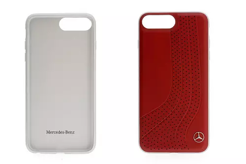 Telefontok iPhone 7 Plus / 8 Plus - Mercedes-Benz Kemény Tok NEW BOW II Piros (3700740418024)