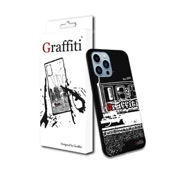 Telefontok iPhone 14 Pro - Graffiti No.222 mintás szilikon tok-1