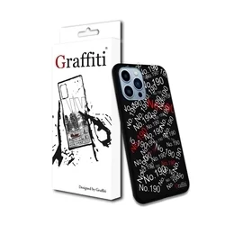 Telefontok iPhone 14 Pro Max - Graffiti No.190 mintás szilikon tok-1