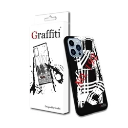 Telefontok iPhone 14 Pro Max - Graffiti No.192 mintás szilikon tok-1