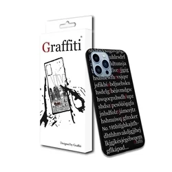 Telefontok iPhone 14 Pro Max - Graffiti No.195 mintás szilikon tok-1