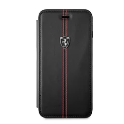 Telefontok IPhone 7 Plus / 8 Plus - Ferrari Kinyitható Könyvtok - Fekete-3