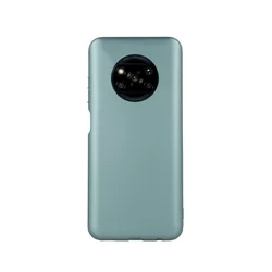 Telefontok Xiaomi Poco X3 NFC / Poco X3 Pro - metál zöld szilikon tok-1