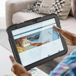 iPad 2022 10.9 (iPad 10) Tablettok - SOLID360 ütésálló, kitámasztható, fekete tablet tok-9