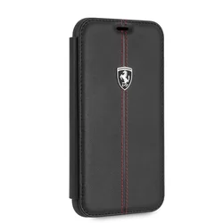 Telefontok IPhone XR - Ferrari Kinyitható Könyvtok - Fekete-2