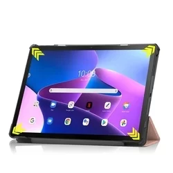 Tablettok Lenovo Tab M10 Plus 10,6 coll (3. gen, TB125FU, TB128XU) - rosegold smart case tablettok-5