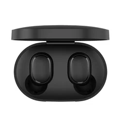 Headsett: Xiaomi Redmi Buds Essential - fekete vezeték nélküli stereo headset, töltőtokkal-2