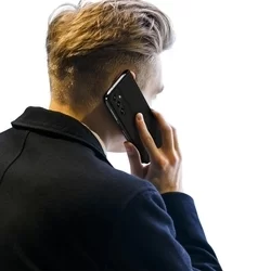 Telefontok Samsung Galaxy A14 5G - Dux Ducis fekete flipcover tok-6