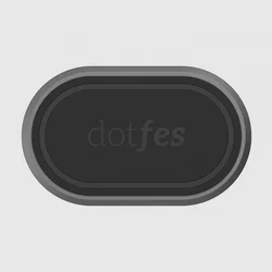 Autós telefontartó: Dotfes F02 szellőző nyílásra csiptethető fekete prémium mágneses autós tartó-1