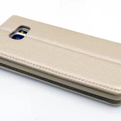 Telefontok UNIQ Arany Kihajtható Tok - Samsung Galaxy S7 Edge (8719273222164)-1