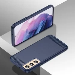 Telefontok Samsung Galaxy S23 - CARBON kék szilikon tok-2