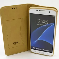 Telefontok UNIQ Arany Kihajtható Tok - Samsung Galaxy S7 Edge (8719273222164)-3